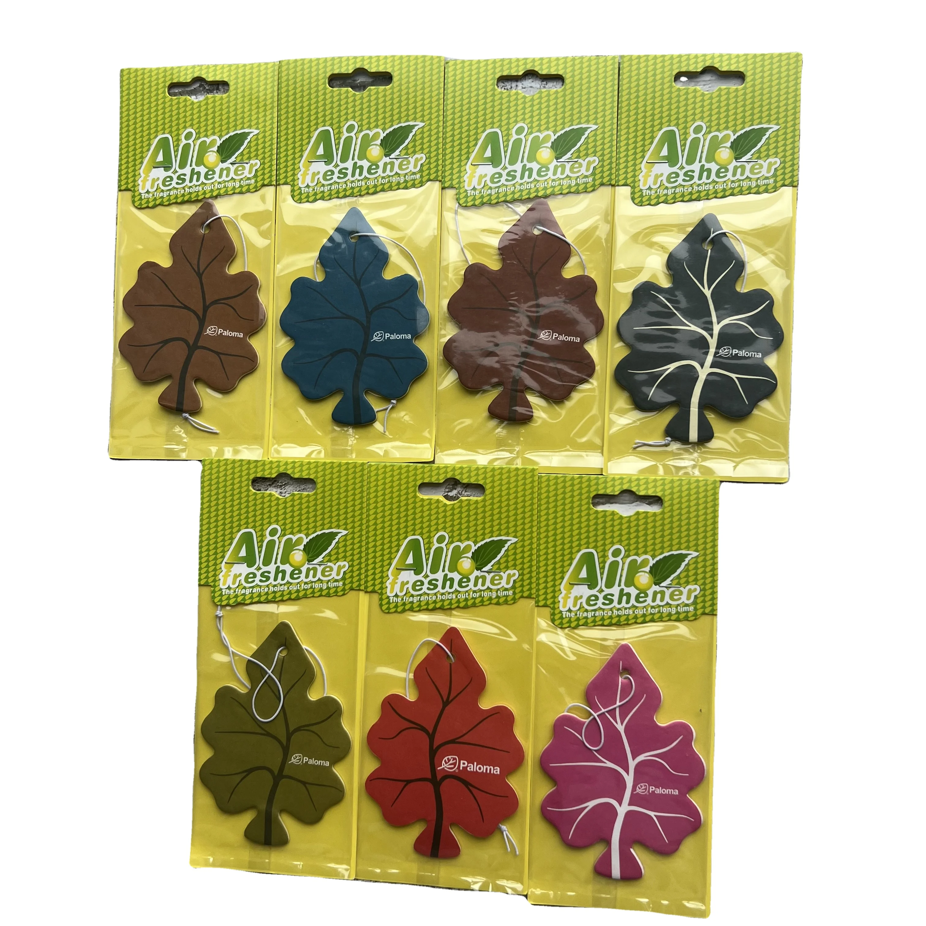 Support customized car fragrance cards, creative and trendy paper fragrance tablets, and odor-removing car fragrance tablets