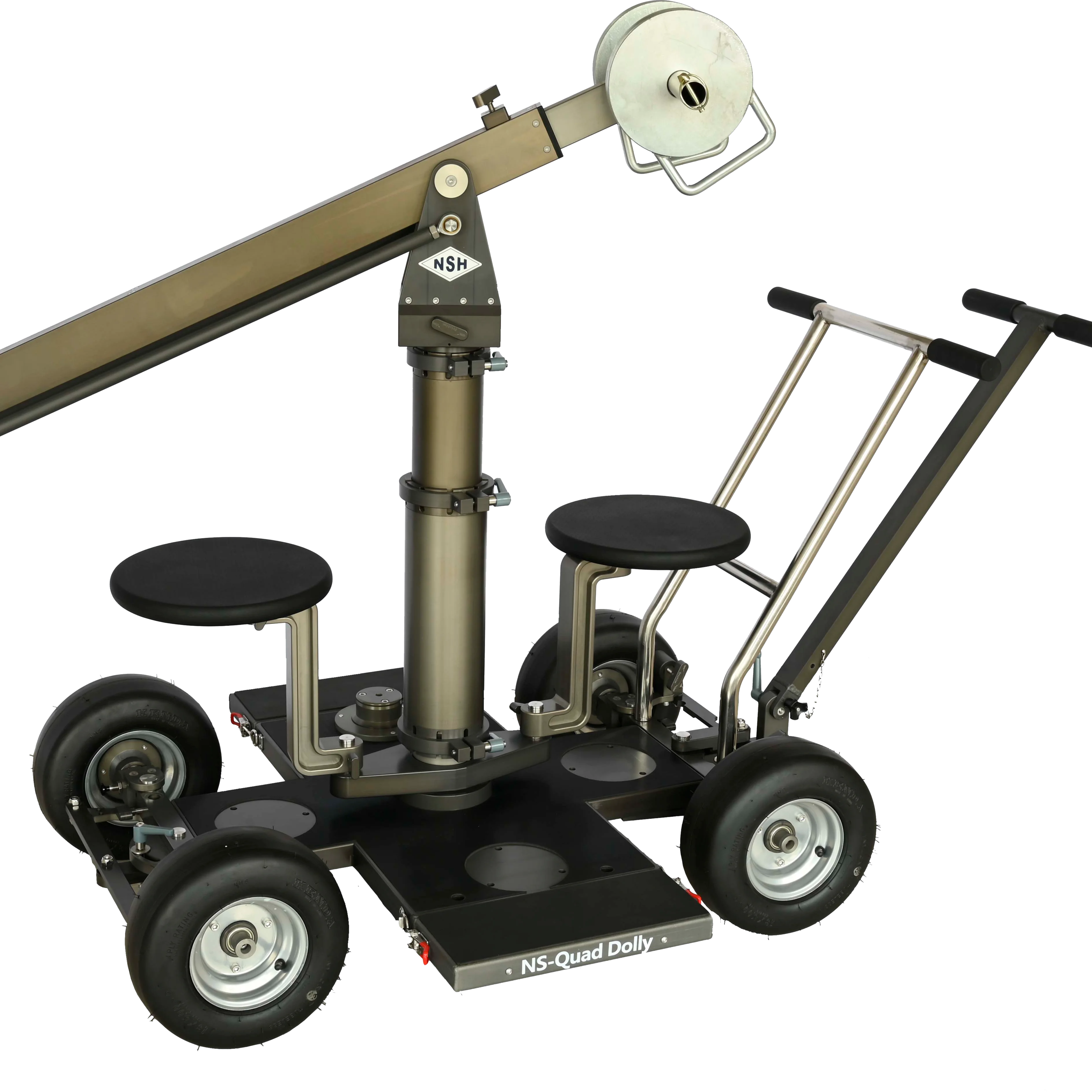 NS-QD4 Heavy Moving Hydraulic Platform Rocker Arm Jimmy Video Jib Crane Camera Crane Jib Crane