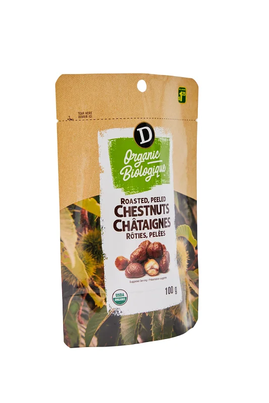 Customized high temperature retort cooking pouch support microwave for chesnuts stand up retort pouch