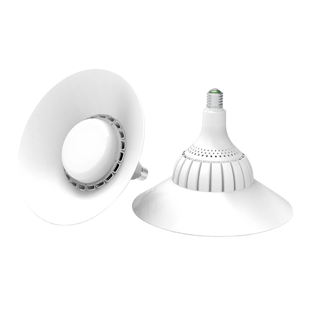 High lumen E40 bulb light 100W 150W factory warehouse workshop garage light with reflector