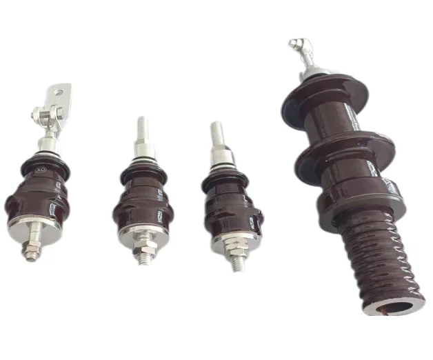 DIN 42530 42531 42532 Bushings With Copper Rod Flag Accessories Transformer Porcelain Bushing