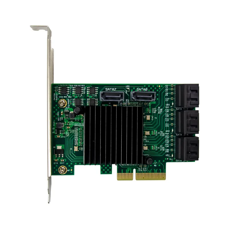 PCIe ASM1061 8 Port SATA III Extended Card