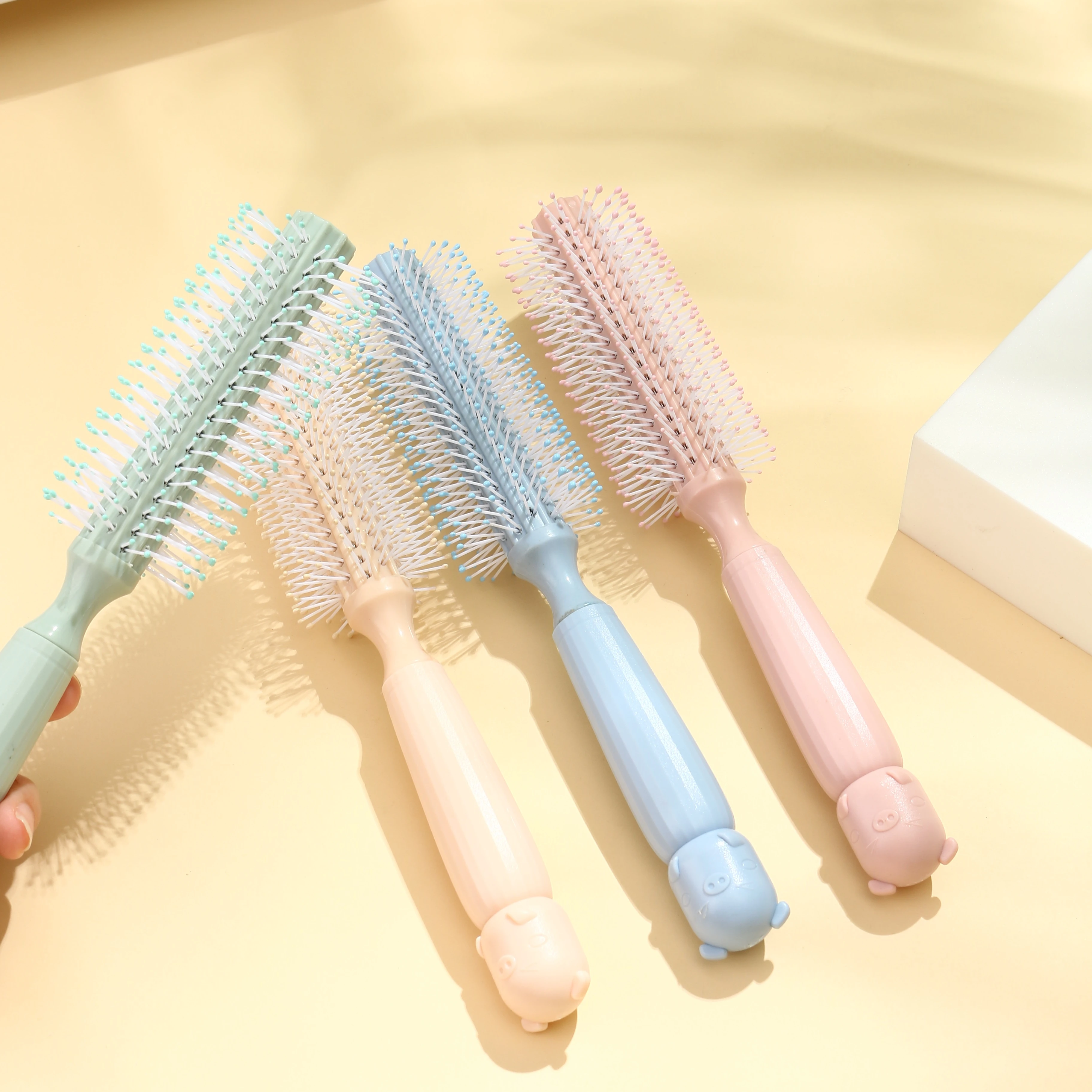 
High Quality Handmade Combs roller pig comb Use for Custom Travel Customized Hair Time Packing 