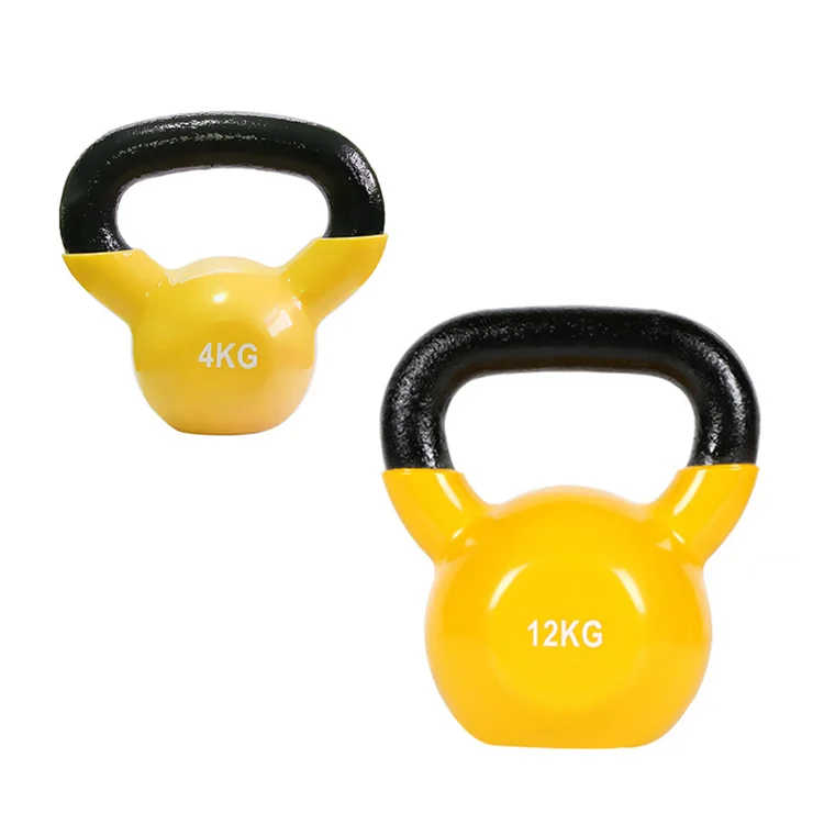 China High quality Colorful vinyl or neoprene kettlebell