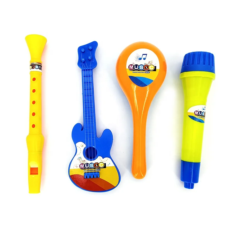 top other musical instruments plastic maracas shakes flute guitar toy for kids