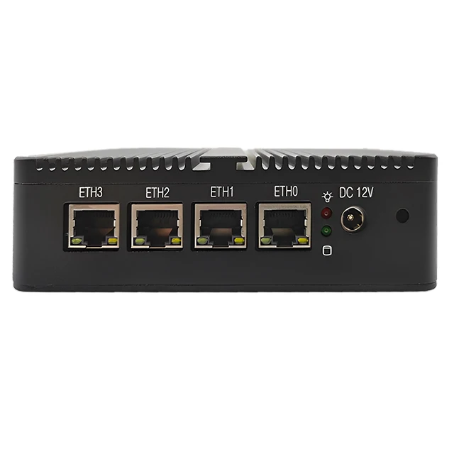 Fanless Industrial Main Board Computer Intel i7-8565U 4 Core 8 Thread 64G Nuc Ssd Drive 1.8-4.6Ghz Main Frequency Mini PC