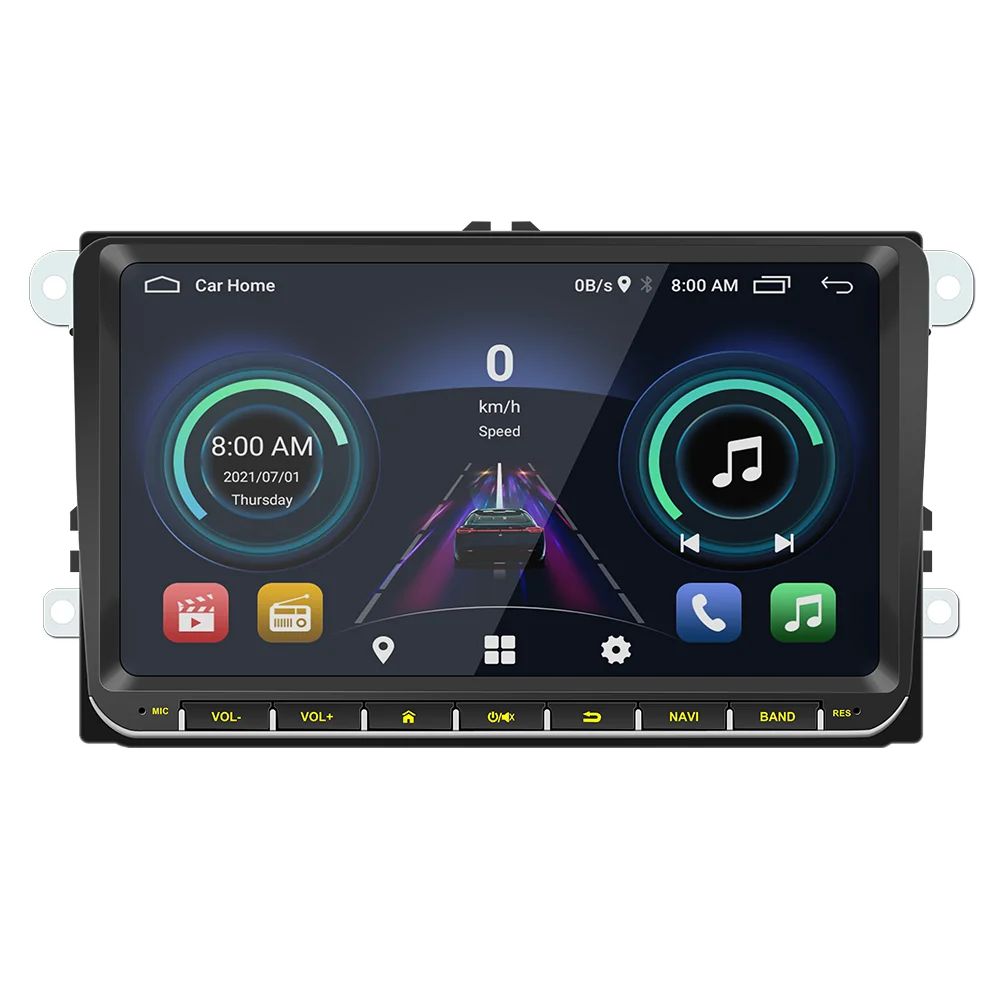 Bestree Car Radio Android 9 Inch Car Android Touch Screen GPS Stereo Radio Navigation System Audio Auto stereo