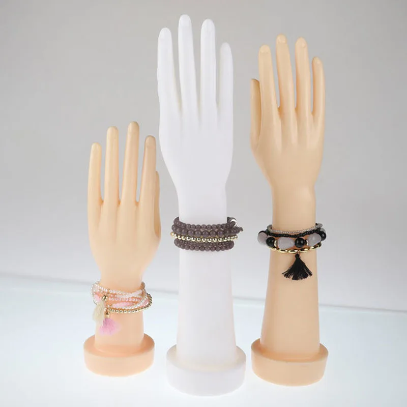 2024 Window display jewelry bracelet female plastic mannequin hands for glove and accessory display