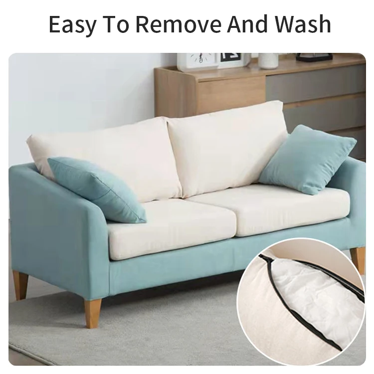 office furniture nordic italian apartment minimalism living room bedroom esigns loveseat fabric sofa