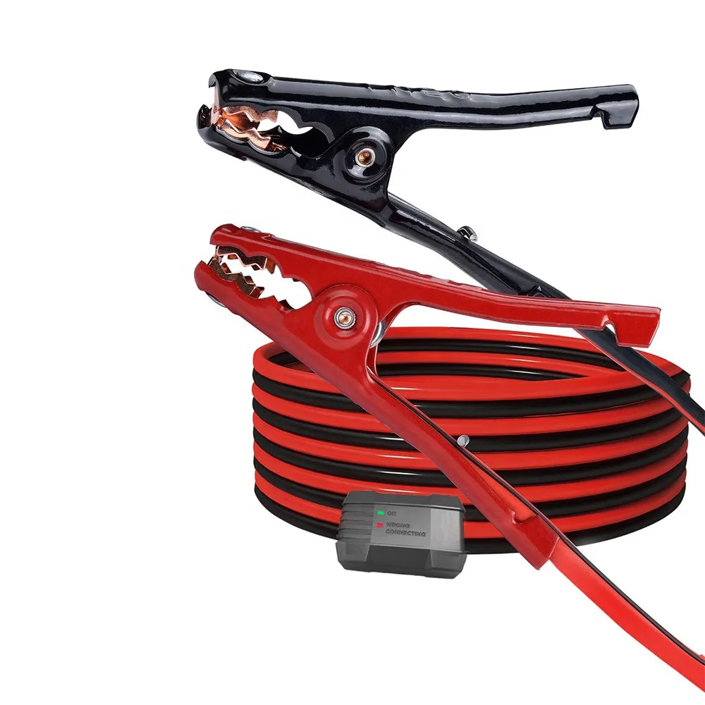 
Emergency tools anti reverse jumper cables car battery booster cable L14.5*W10CM 3.66M/12FT 
