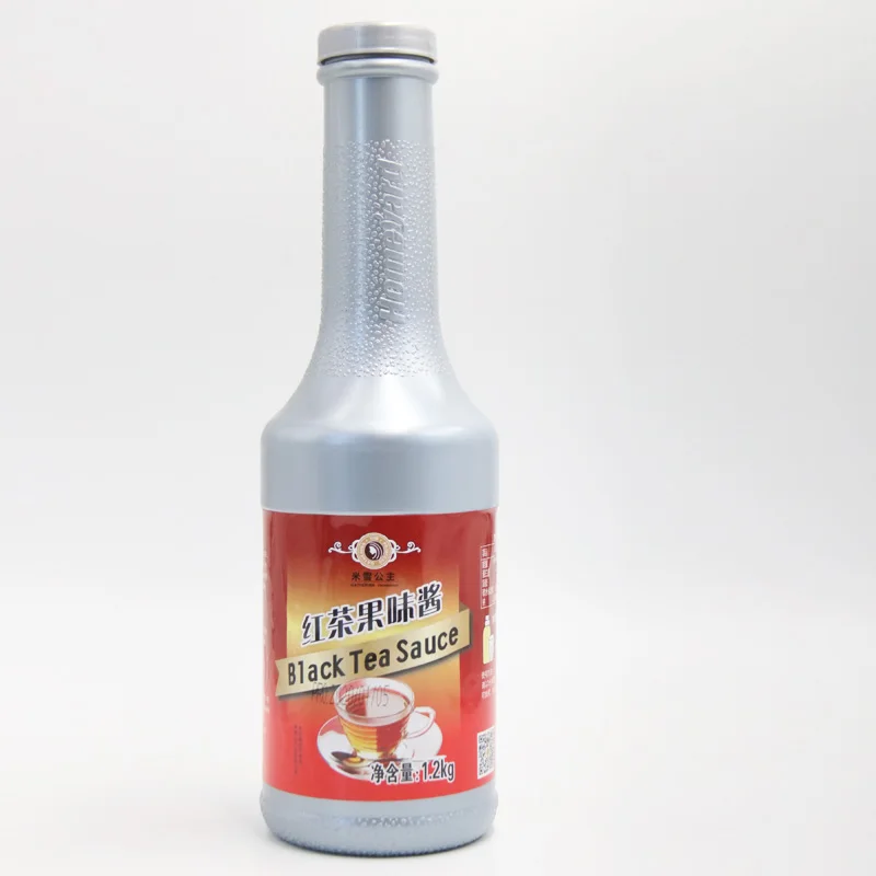 Healthy Black Tea Fruit Sauce Concentrated Juice Drink Pulp 1.2kg