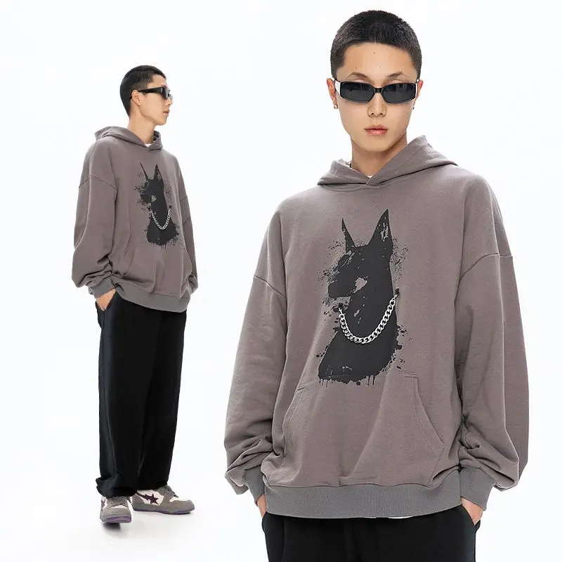 solid custom logo premium designer hoodies hoody clothes cotton anime printed hoodies for men