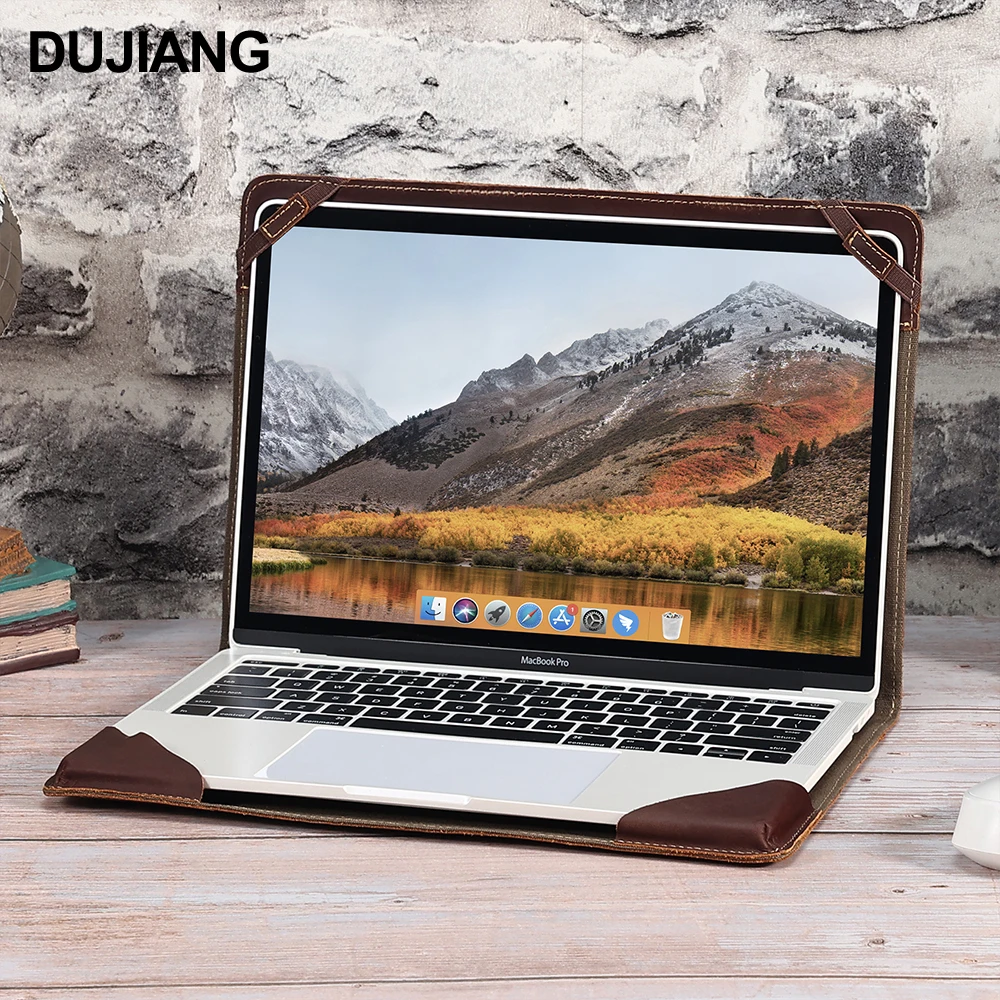 Натуральная кожа защитный чехол для планшета ноутбука Apple Macbook Pro 13 3 дюймов кожаный