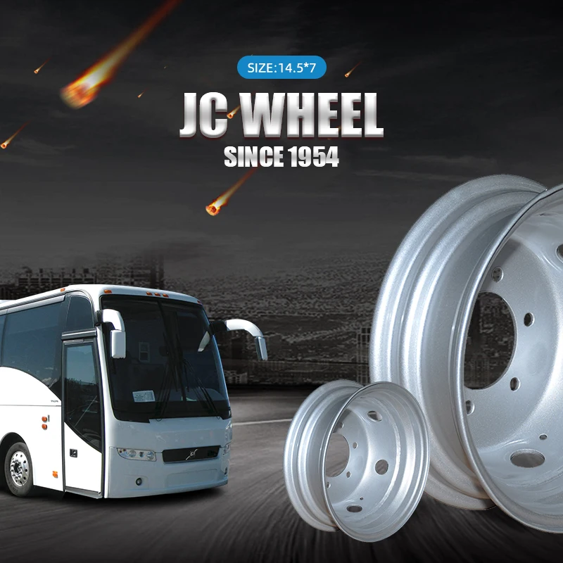 Hot selling 14.5 Inch Tubeless Steel   Wheel Rims for bus car rims alloy wheel