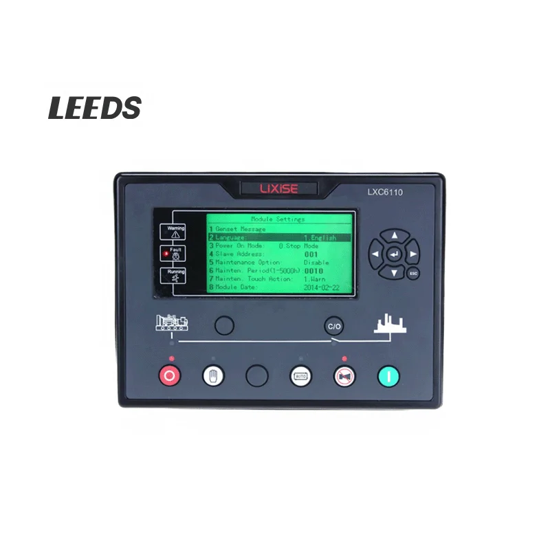 LXC6110N AMF diesel generator set controller LCD auto start controller genset parts electronic cuircuit board panel