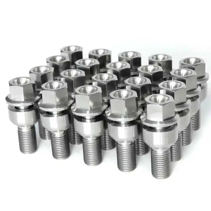 M24 M40 Super Duplex Stainless Steel 2507 2205 904L 1.4410 Heavy Duty Hex Head Bolt And Nut Flat Spring Washer