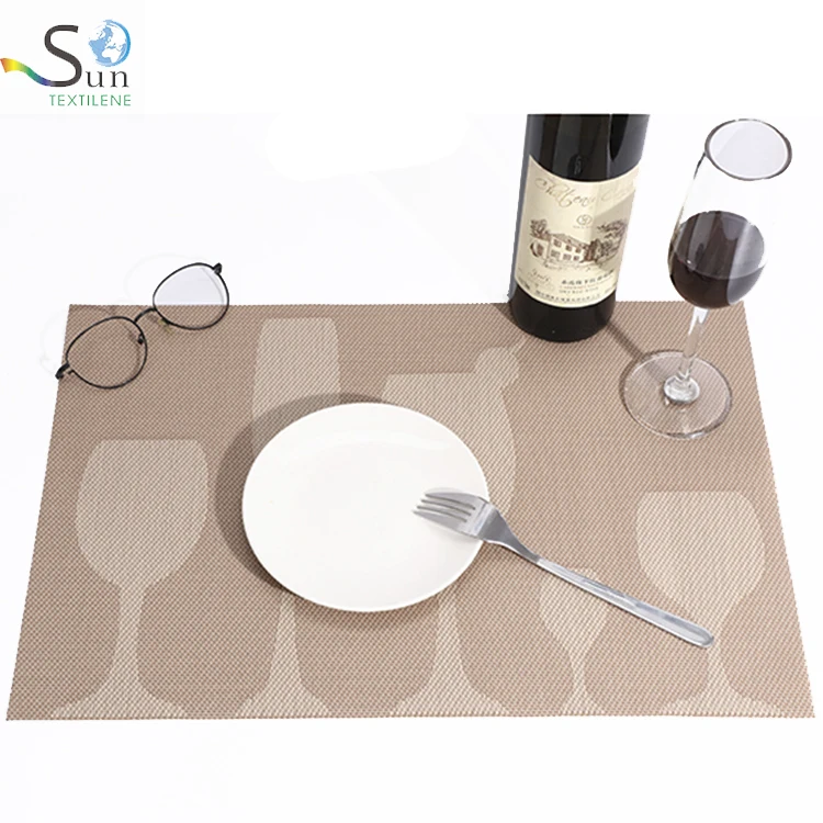 PVC Placematollow Table Mat Coffee Table Placemats Decorative Kitchen Accessories