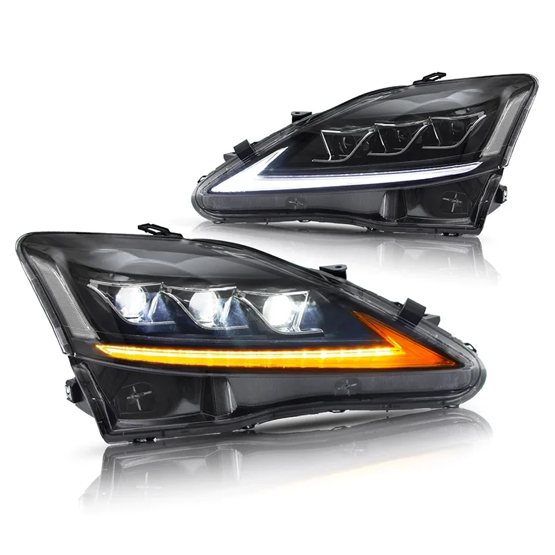 Upgrade Headlight Assembly Fit for LEXUS 2006-2013 IS250 IS350 2008-2014 IS F 2010-2015 SEDAN C CF Modified Head Lamp