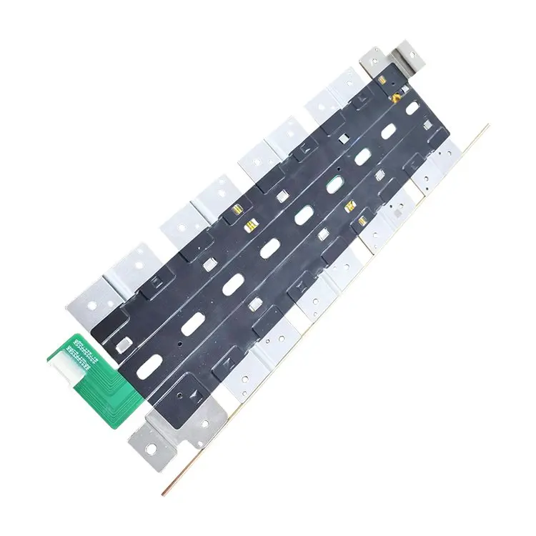 Energy storage CCS integrated acquisition busbar PCB scheme with NTC chip core technology cell contact systems