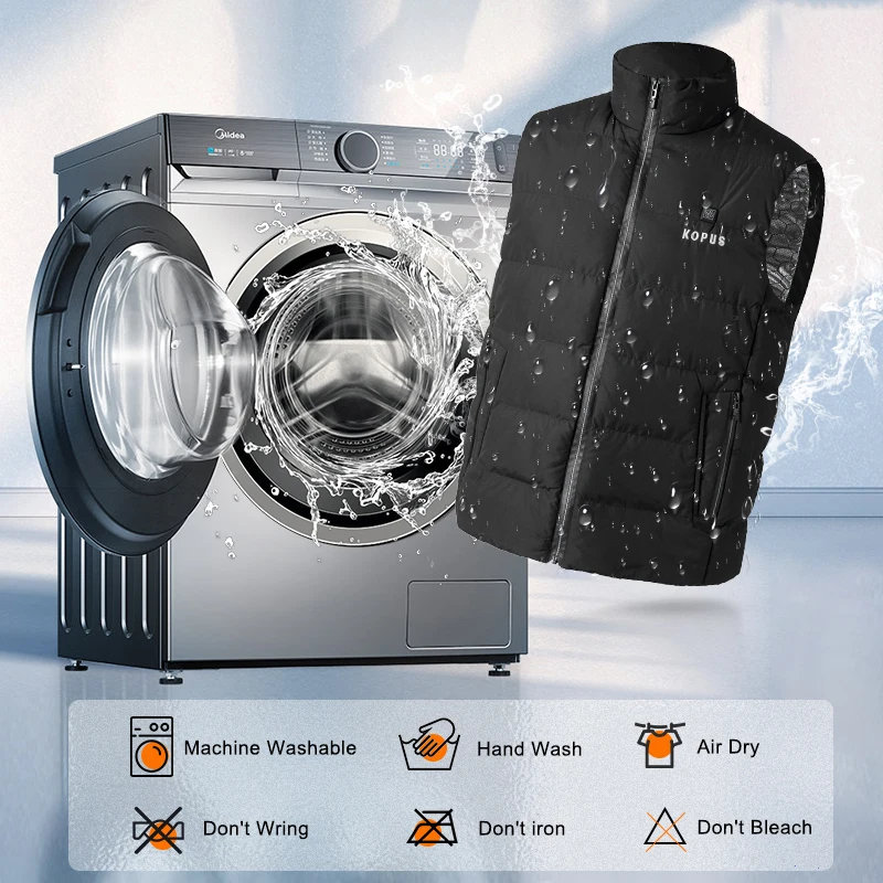 New Arrivals 9 11 21 Zones Lightweight Heated Vest Powerbank Usb 6XL Electric Self-Heating Vest