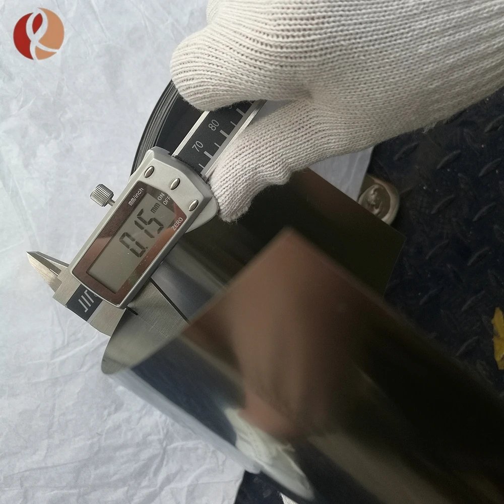 
0.01mm-0.5mm ASTM B265 grade 1 gr2 gr3 gr4 gr5 gr7 gr9 titanium foil price 