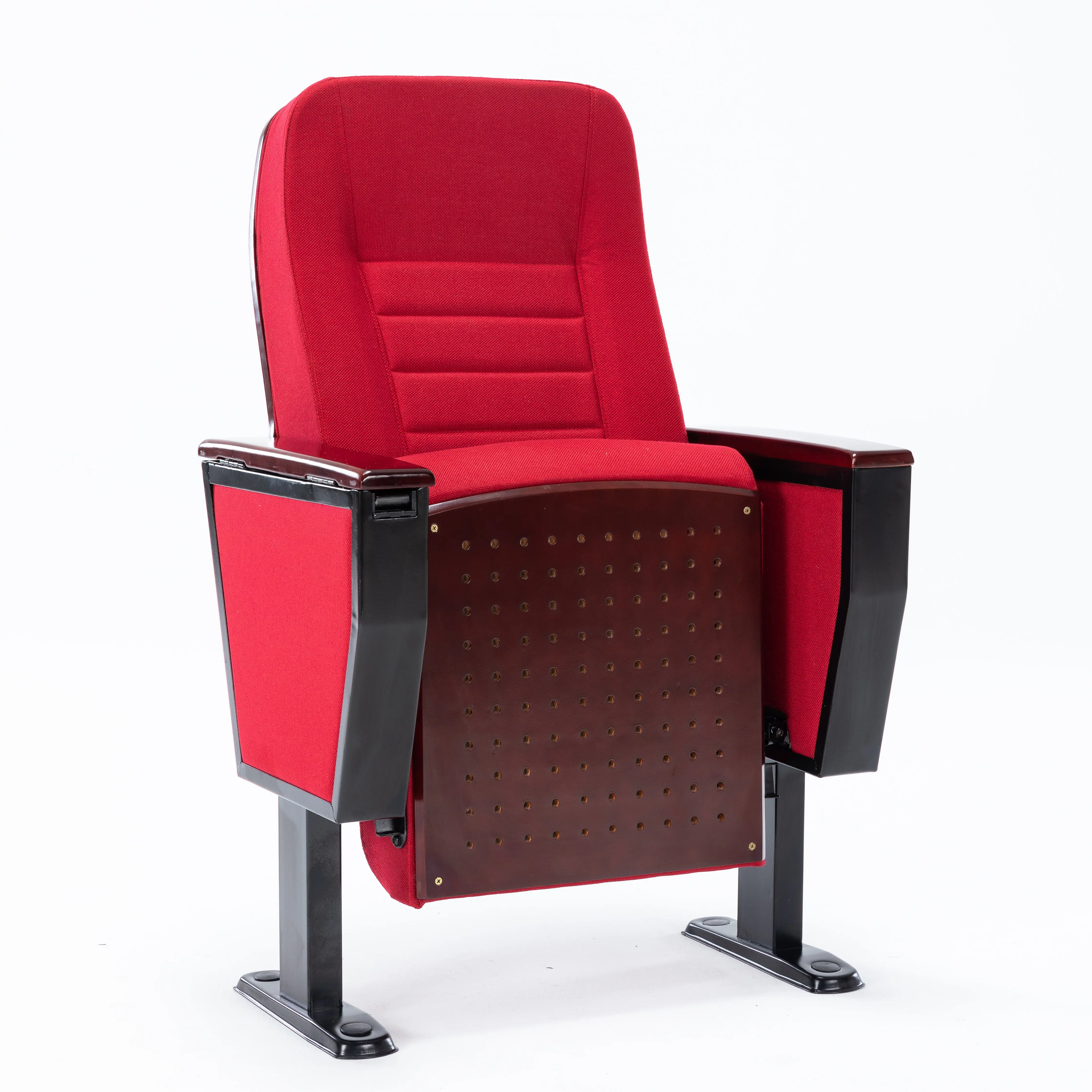 Auditorium Chairs Row Stadium Seat Manufacturers Custom with Writing Board Seating Solid Wood Folding Theater Chair Conference