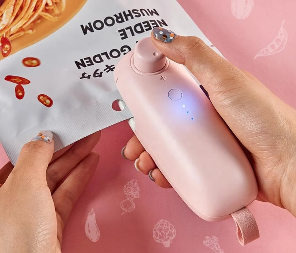 BETTER household sealing machine USB rechargeable portable handheld mini vacuum heat sealer