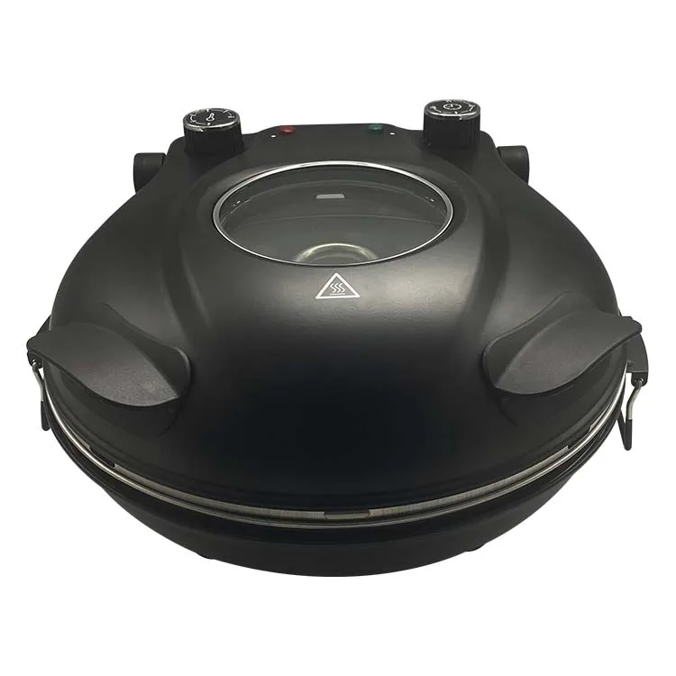 Restaurant Hot 12 Inch Electric Oven Stone Pan 1200W Baking Pizza Maker For Home Pizza Oven