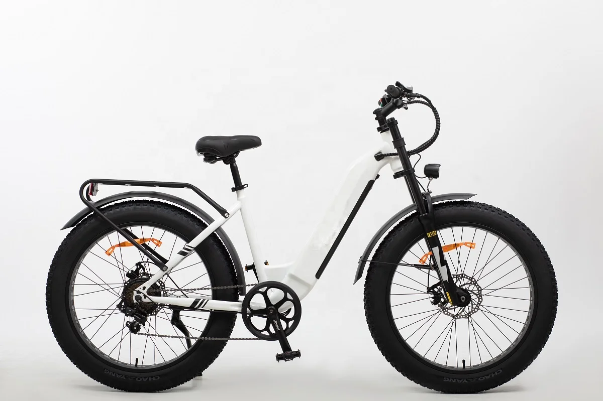 Urban e-bikes Shimano 7 Speeds High-Speed All-Terrain Electric Bicycle 48v 13ah Lithium Battery Steel Frame Tube Fat Tire