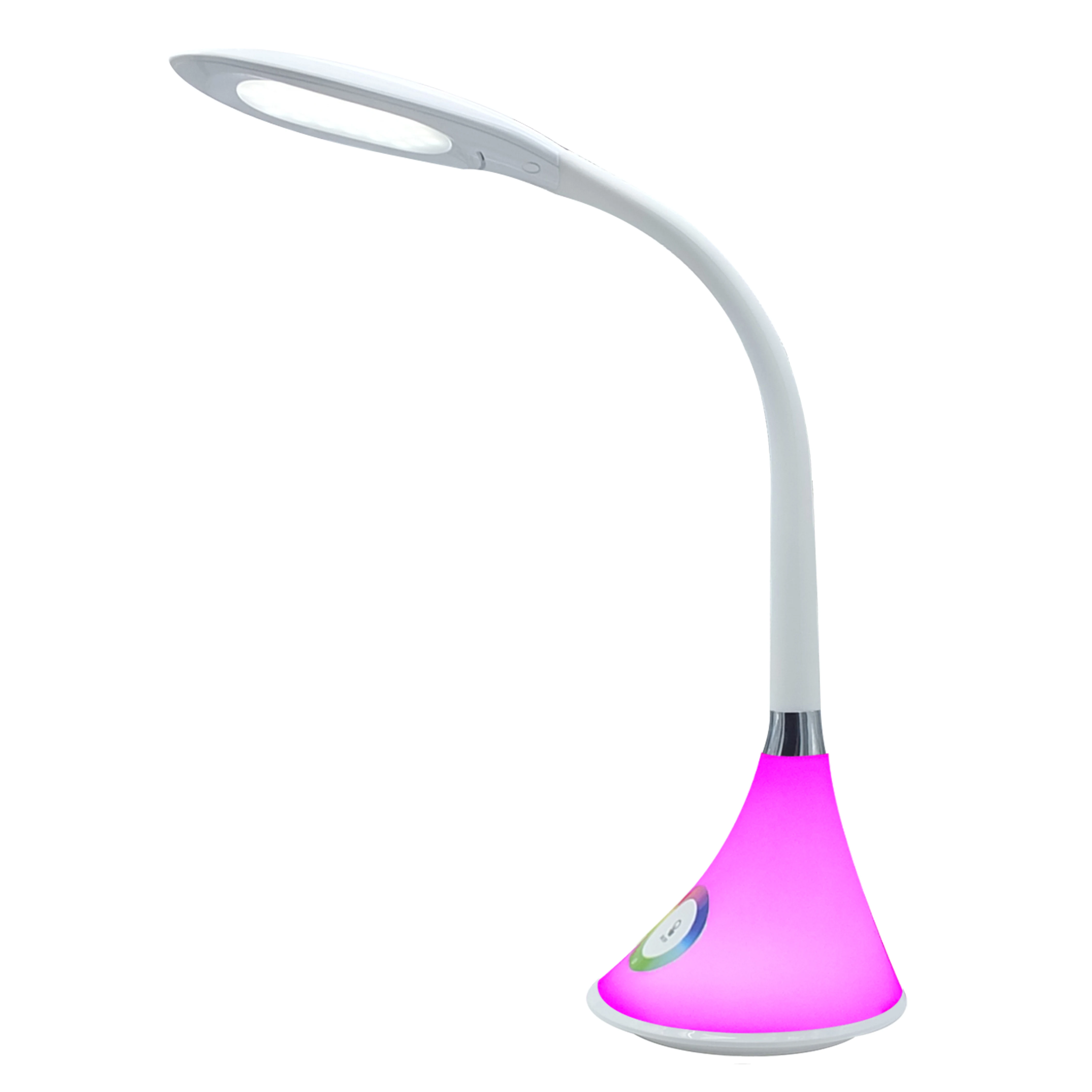 Bed Side Energy Saving RGB Color Change Student Eye Protection Studying Flexible Gooseneck LED Table Lamp