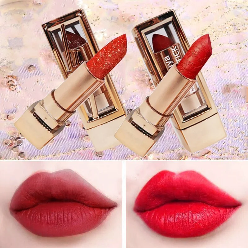 Factory direct own brand high quality painless lipstick wholesale custom vegetarian waterproof matte lipstick