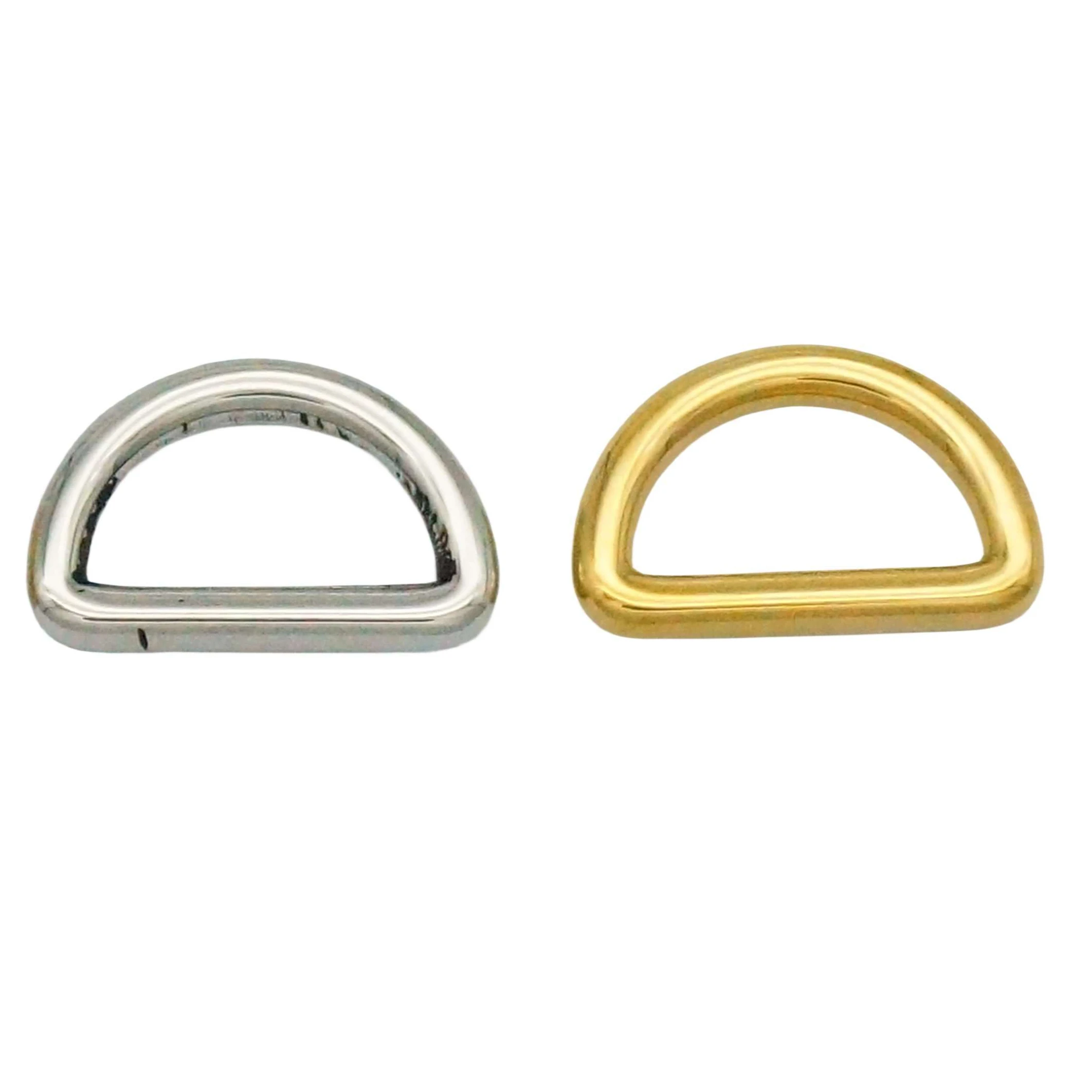 Manufacturer Custom Alloy Buckles Clasp D Rings Handbag Accessories Bag Straps Metal Buckle D Ring