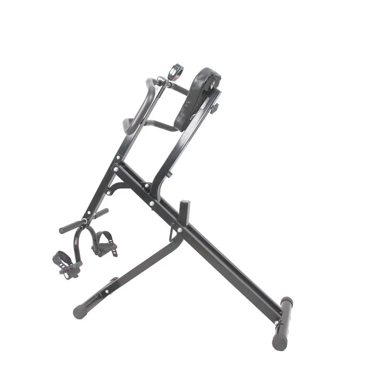 OEM Gym Home Fitness AB Squat Upright Horse Riding Machine Total Power Crunch with Monitor and 12 Hydraulic Resistance