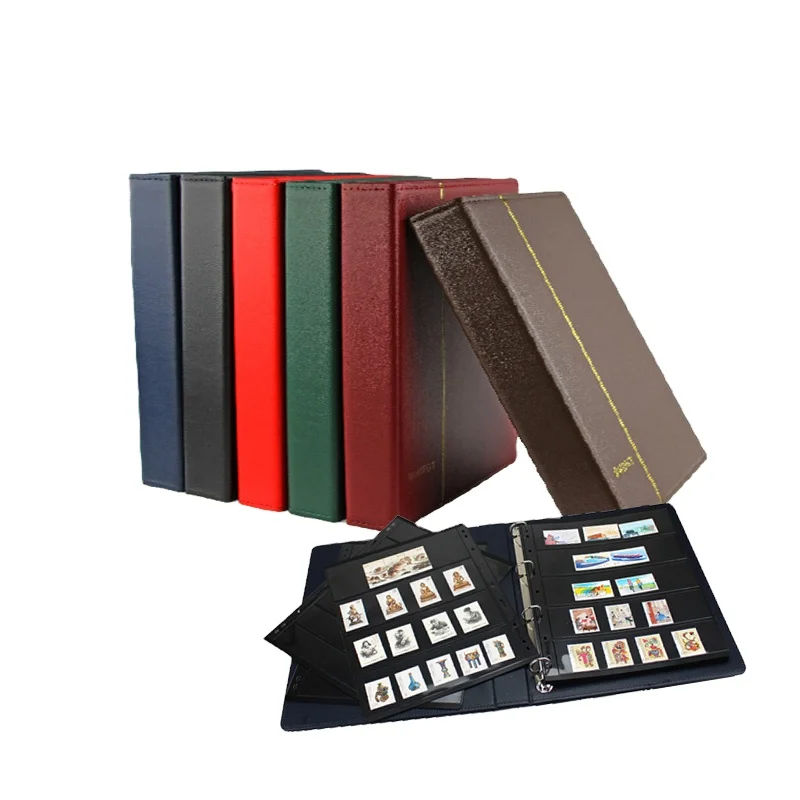Customized Stamp Banknote Paper money Binder   Coin holder sleeves Stamp pages