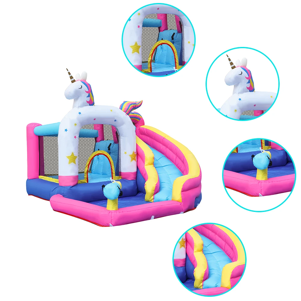 Inflatable Club Bouncer House With Slide Wholesale Air Bouncer Inflatable Trampoline Manufacturer
