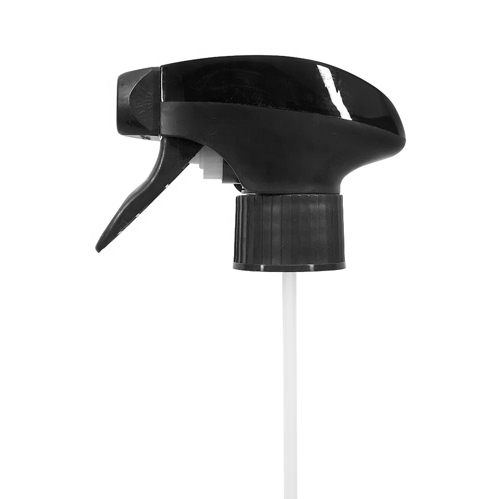 28 410 Matte Black All Plastic Trigger Sprayer with 500ml Bottle