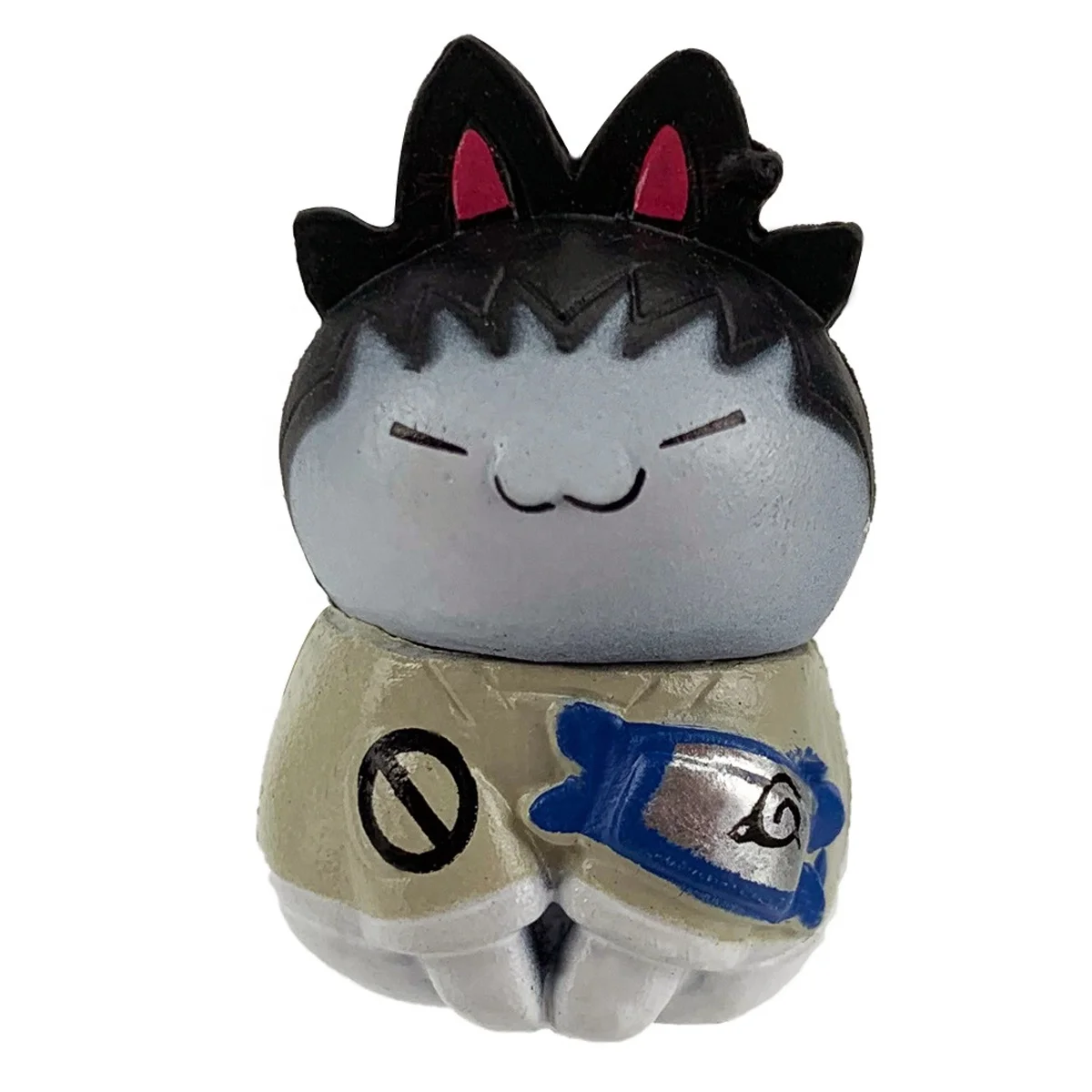6cm Narutoes Cat Kawaii Mini Q Version PVC Model Doll Cartoon Toys For Children Gaara Animation Anime action figures