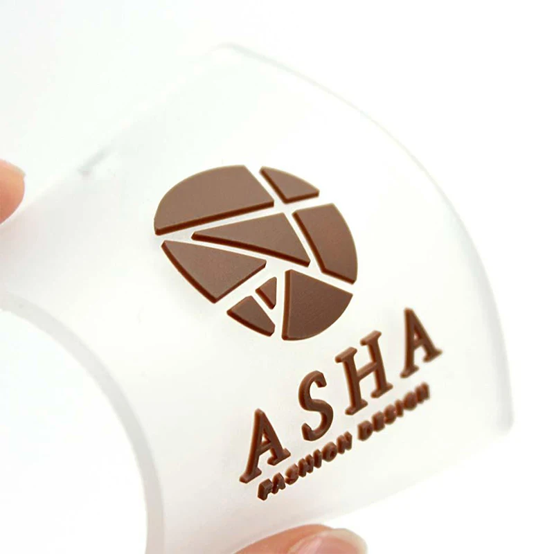 Factory Direct Custom 3D Soft Transparent PVC Hat logo Heat Press Custom Iron OnPVC Patch Rubber Patch