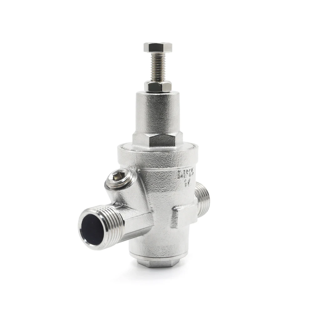 Made of brass and stainless steel material customizable Hydraulic Piston Valve with Ball Control Structure for Pressure Reducing