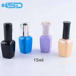 Wholesale Rectangle Shape Custom 8ml Nail Polish Bottle Glass Bottle Nail Polish
