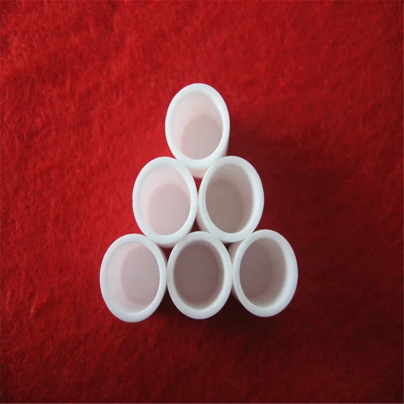 High purity 99% TGA alumina ceramic crucible for high temperature kiln