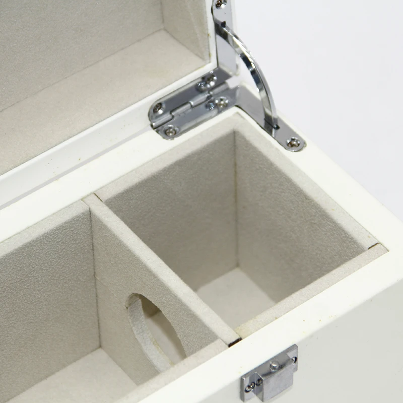  Professional White Color High Glossy Wine Wooden Packaging