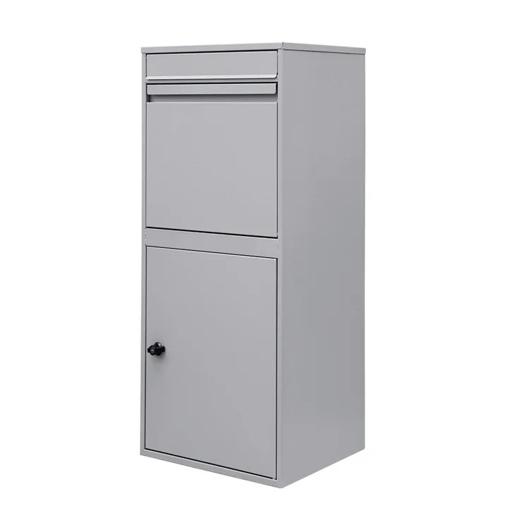 Factory Direct Smart Modern Wall-Mounted Parcel Box with Number Lock Outdoor Garden Mail Drop Box for E-Commerce Stores