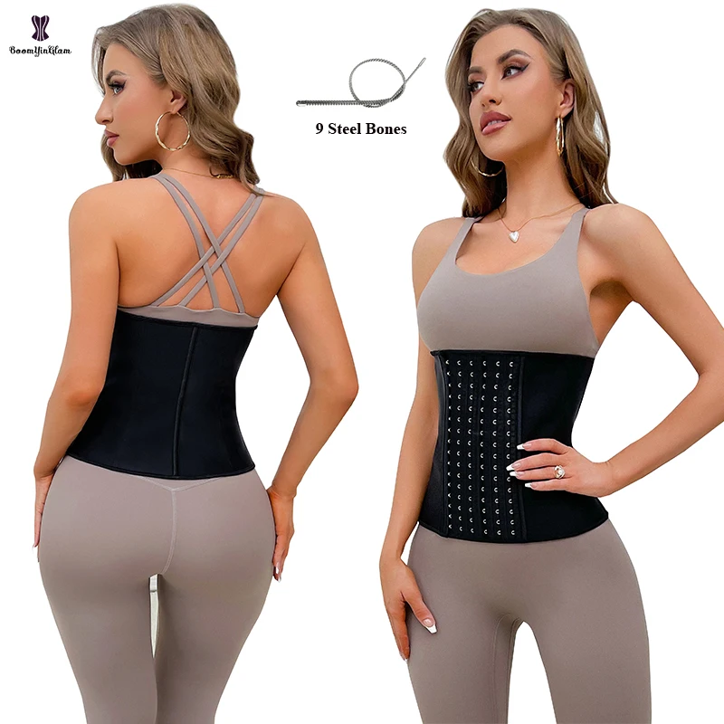 Плюс размер Xs-xxxl Sheath Ann Chery Fajas Colombianas 6 крючок латексный тренажер для талии 9 стальной косточки корсет женщин