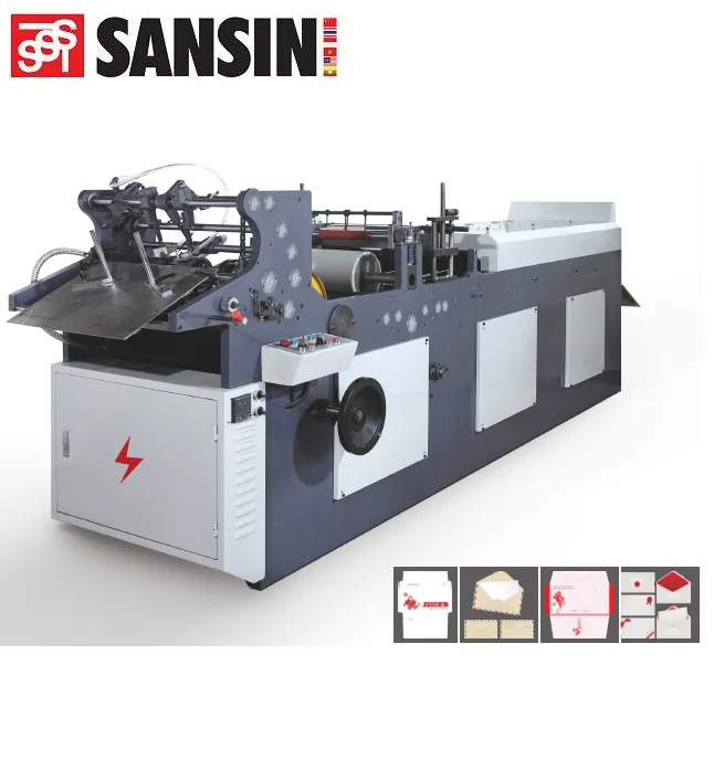 Full Automatic Peel And Seal Pocket Envelop Making Machine