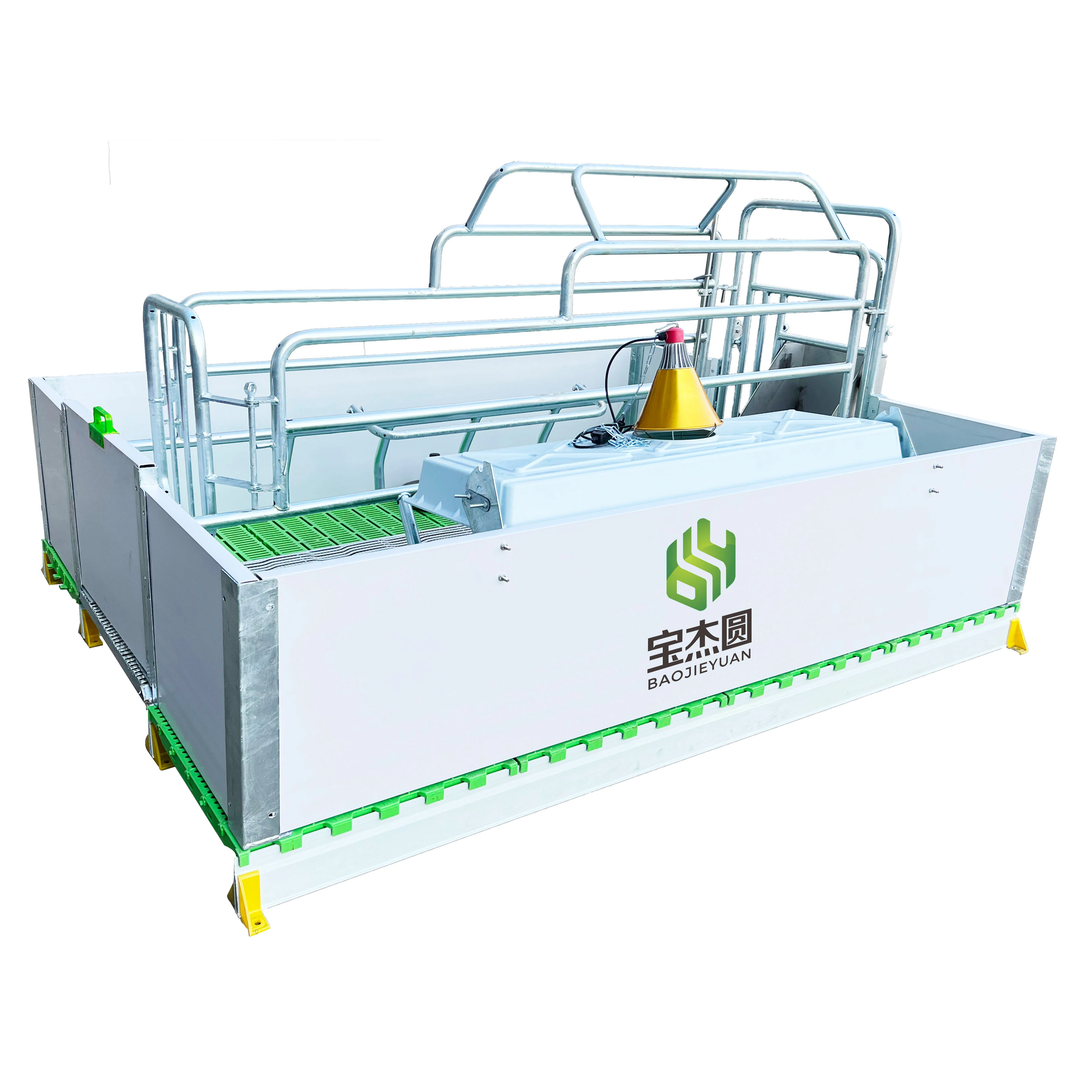 Hot Sale European Style Double Body Sow Farrowing Crates Automatic Pig Cage Pen Animal Cages