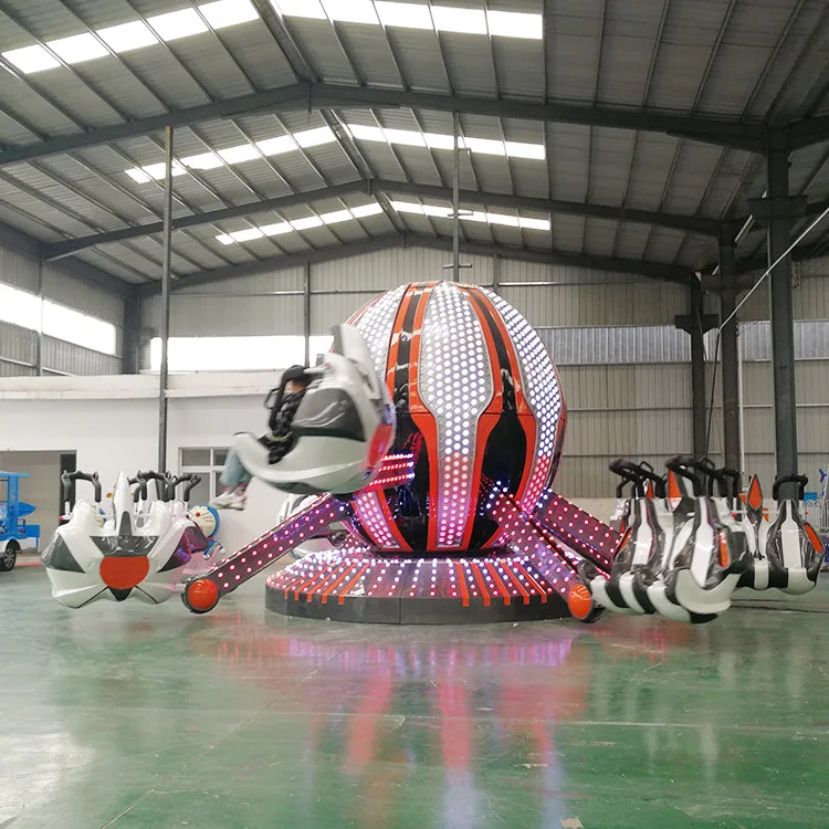 360 spinning attractive colorful family park amusement rides time pilot ride for sale