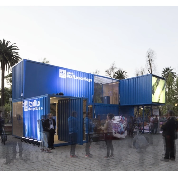 European Luxury shipping storage prefab home prefabricated living portable van prefab container house for sale