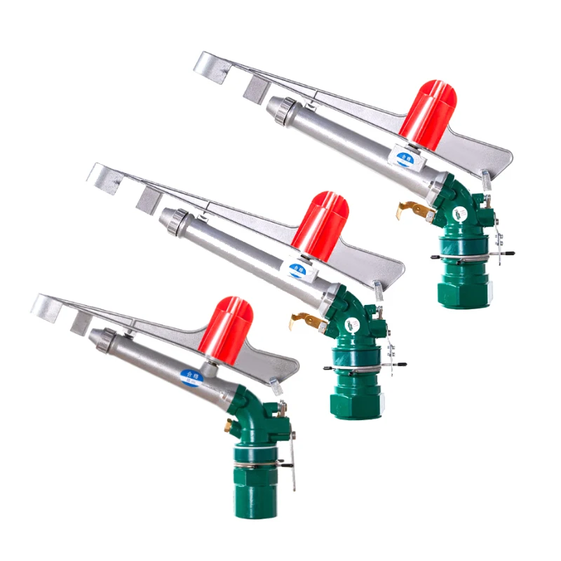 Agricultural sprinkler irrigation system long range metal irrigation sprinkler rain gun
