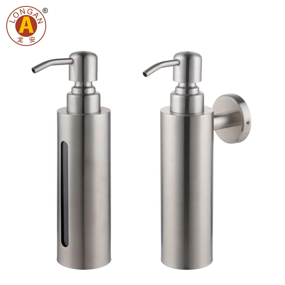 Wall Mounted Grated Soap Bar Dispenser Holder Pump Bottle Detergent Dispenser Holders Minimalist Style for Hotel Bathroom